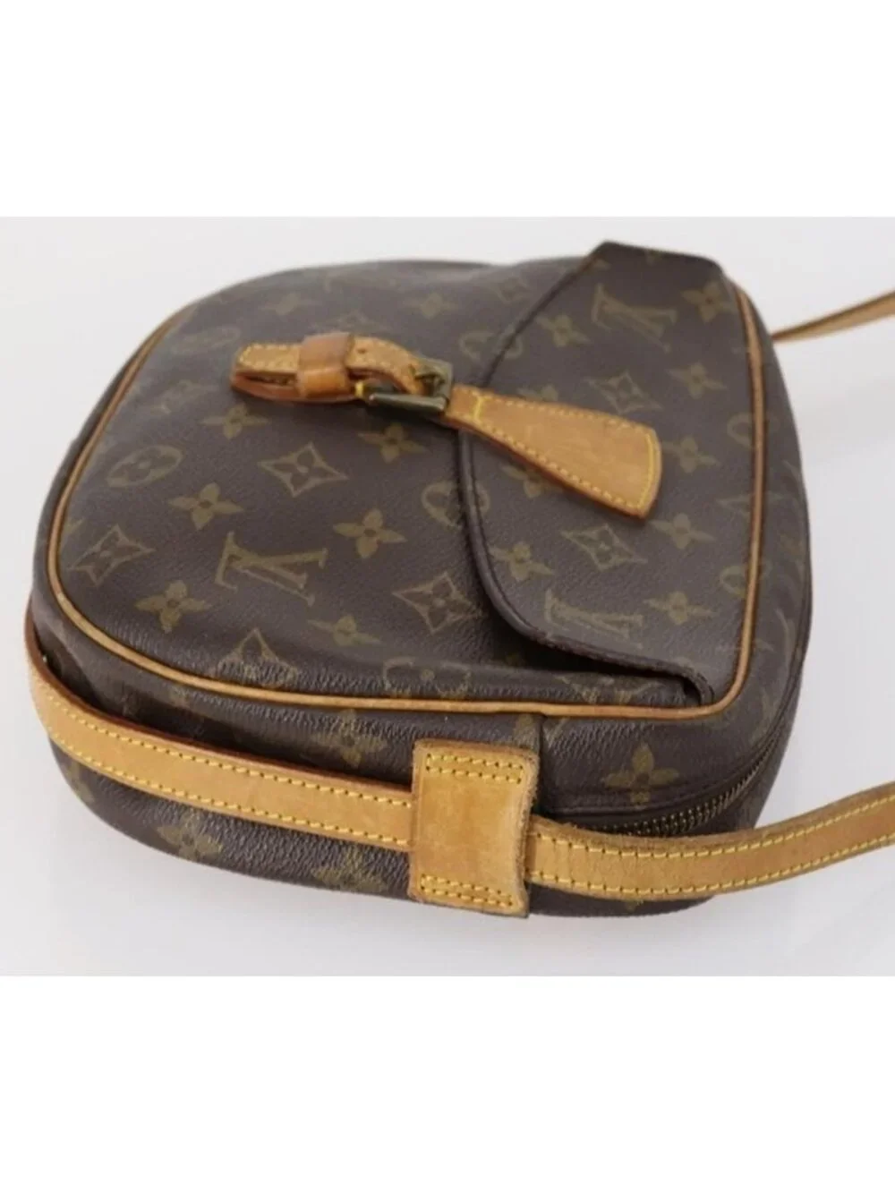 Authentic LOUIS VUITTON Monogram Jeune Fille MM Shoulder Bag M51226 LV